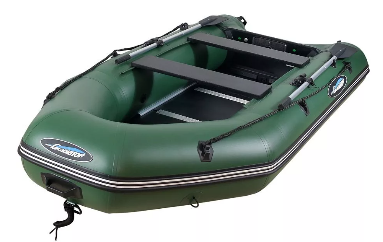 МОТОРНО-ГРЕБНАЯ ЛОДКА ПВХ GLADIATOR A 280 ТК С ФАНЕРНЫМ ДНОМ в Ангарске