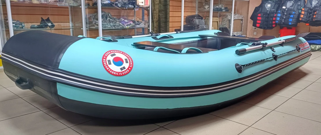 КОМПЛЕКТ ЛОДКА MISHIMO LITE 390 + МОТОР 9,9 (15) Л.С. в Ангарске