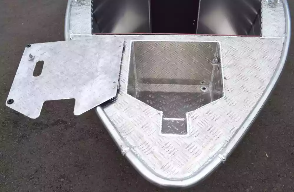 Алюминиевая лодка Wyatboat-390 DCM Увеличенный борт в Ангарске