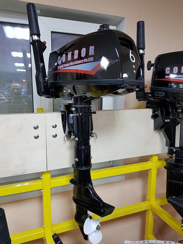 Лодочный мотор Condor F6HS без бака 12 л. в Ангарске