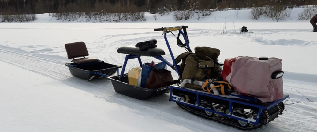 Мотобуксировщик Альбатрос-L 8 без фары в Ангарске