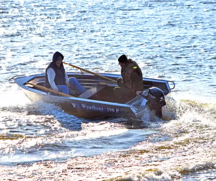 Алюминиевая лодка Wyatboat-390 P в Ангарске