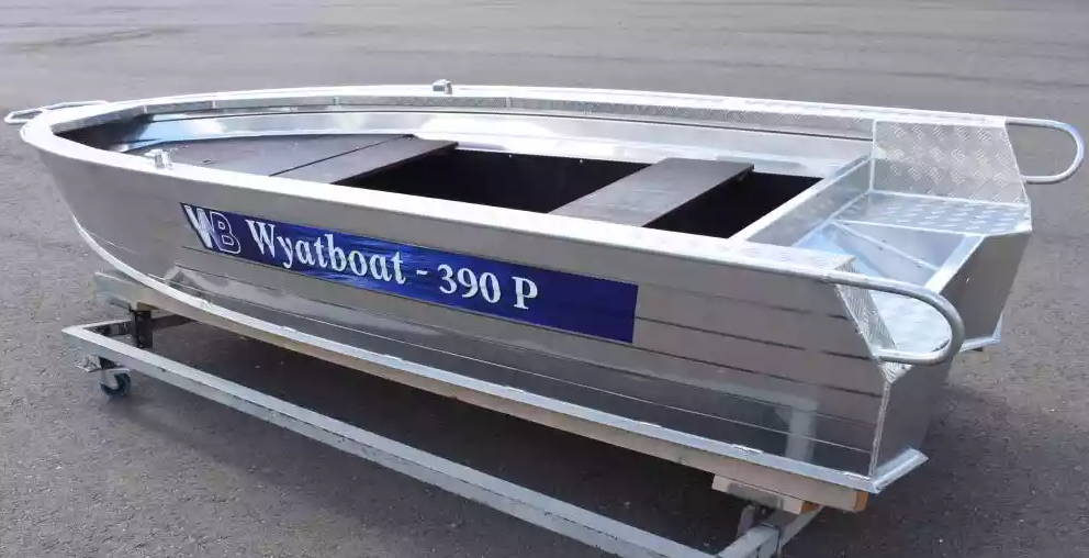 Алюминиевая лодка Wyatboat-390Р Fish в Ангарске