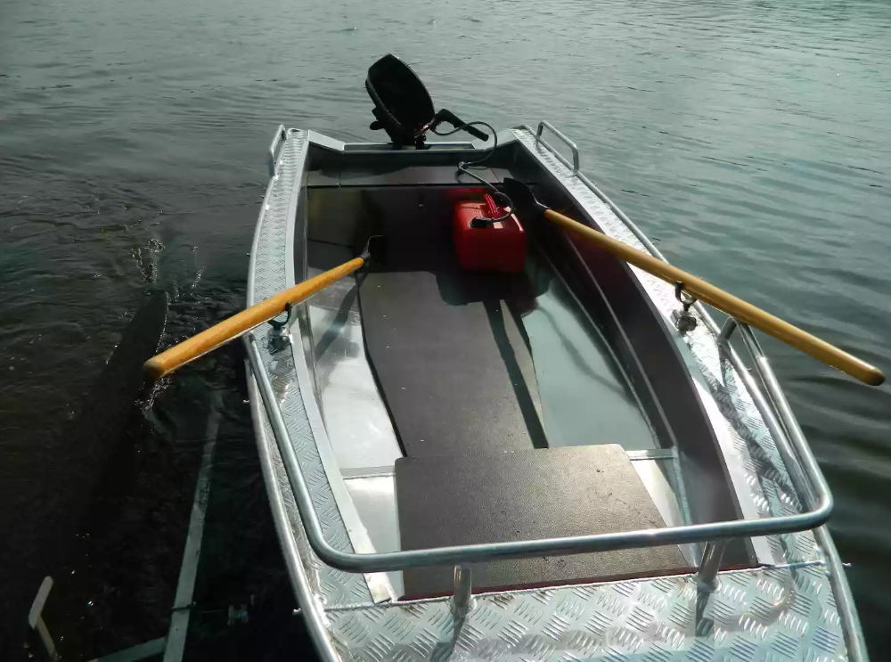 Алюминиевая лодка Wyatboat-390 У в Ангарске