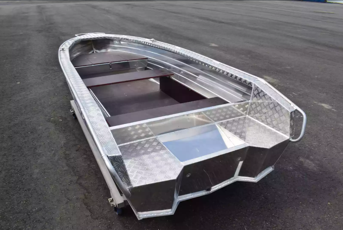 Алюминиевая лодка Wyatboat-390Р Увеличенный борт в Ангарске