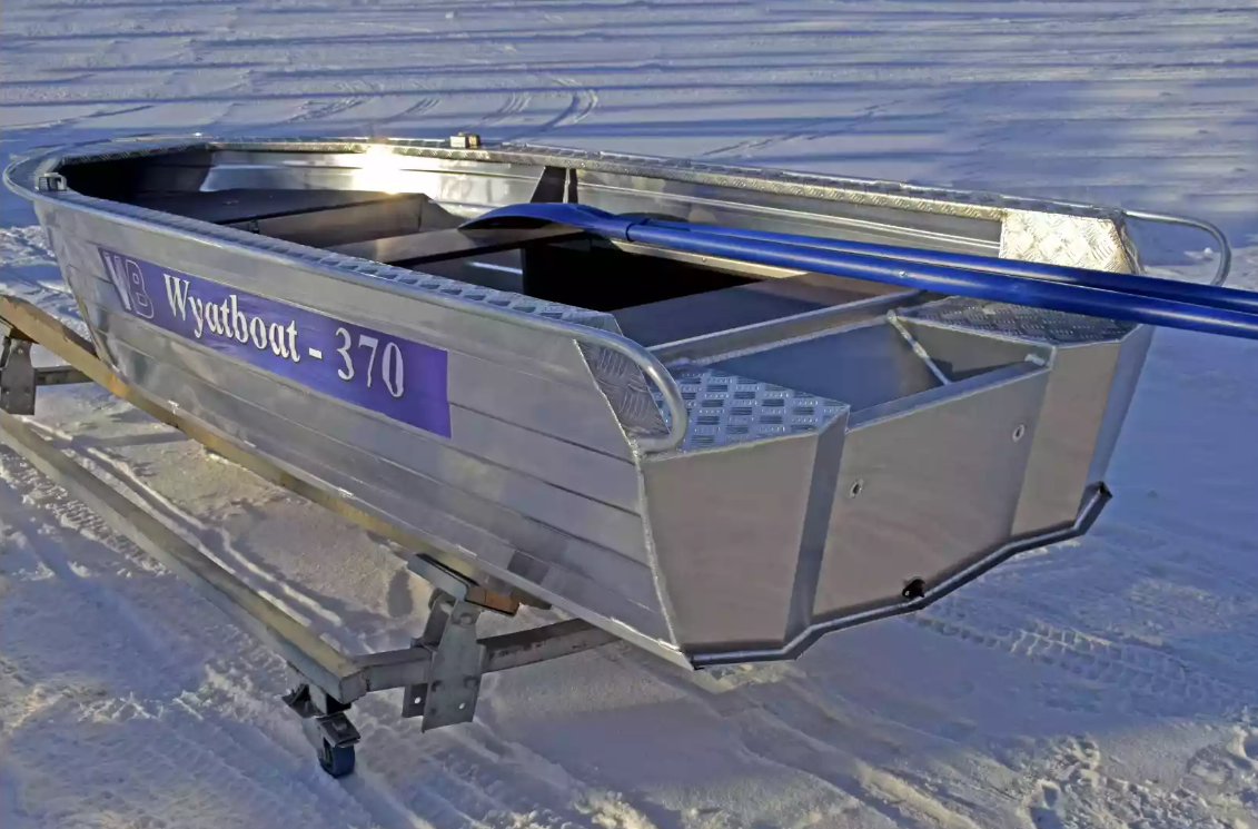 Алюминиевая лодка Wyatboat-370 Р в Ангарске