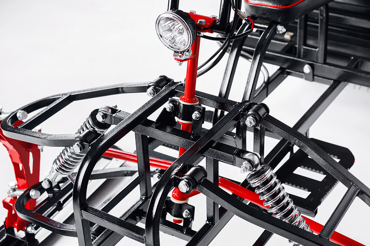 Лыжный модуль IKUDZO TERRAIN с подогревом ручек металлические лыжи в Ангарске