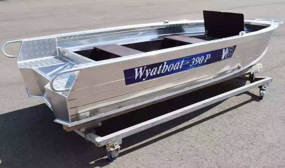 Алюминиевая лодка Wyatboat-390Р Fish в Ангарске