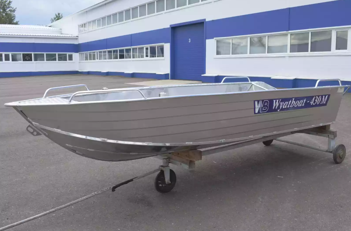 Алюминиевая лодка  Wyatboat-430М в Ангарске