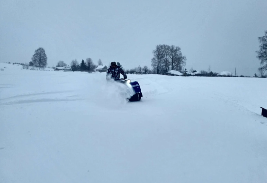 Мотобуксировщик Альбатрос-XLV 9 мини, тележки, 1250 мм в Ангарске