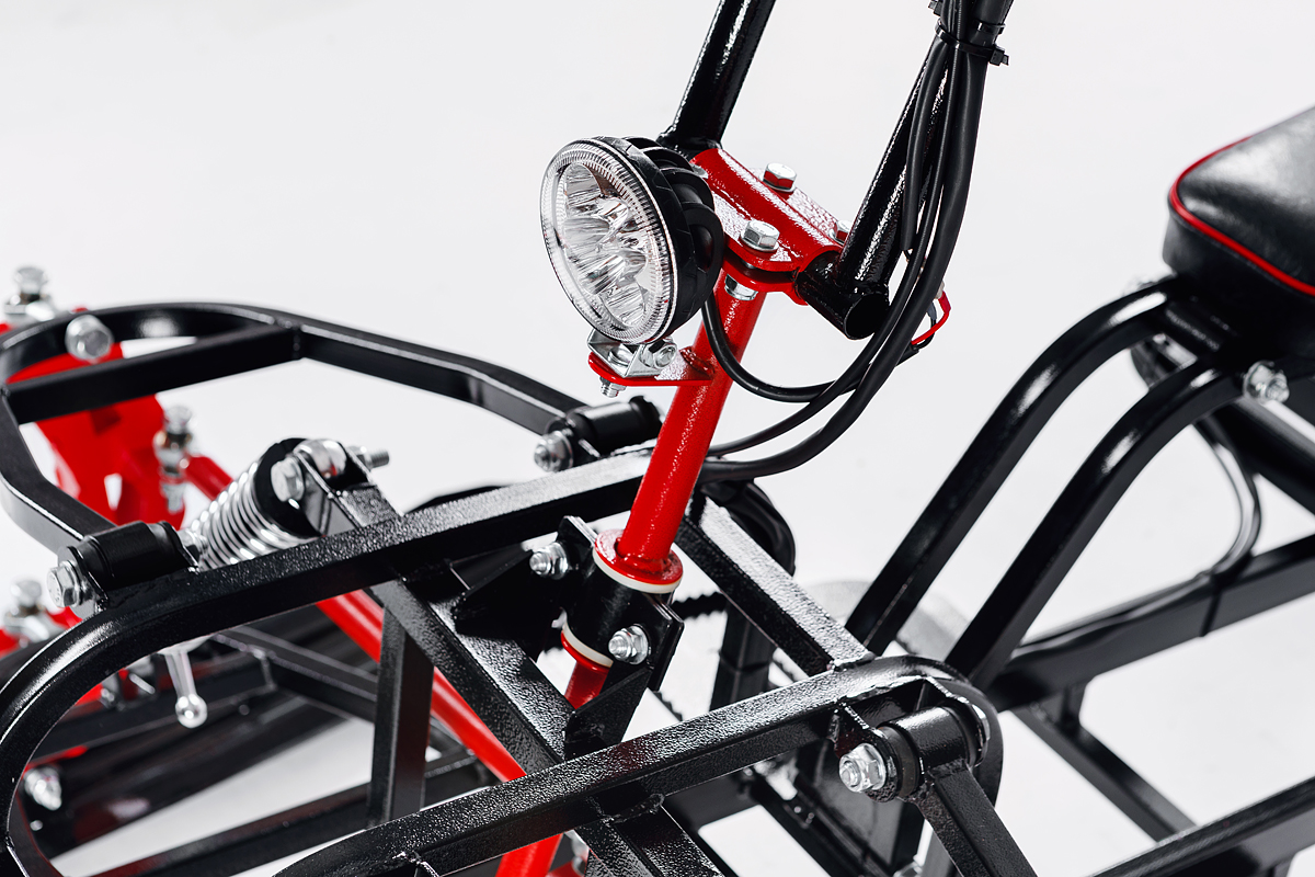 Лыжный модуль IKUDZO TERRAIN с подогревом ручек металлические лыжи в Ангарске