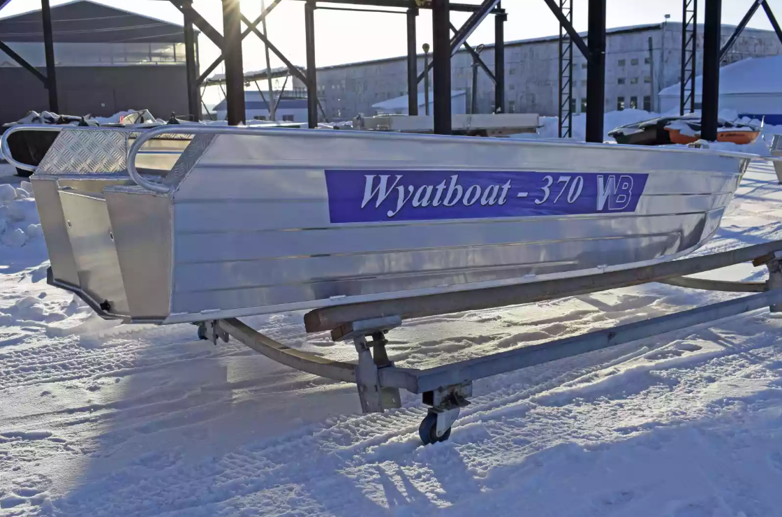 Алюминиевая лодка Wyatboat-370 Р в Ангарске
