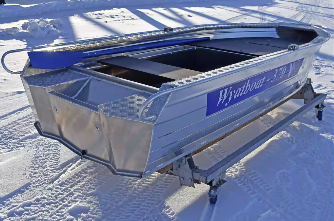 Алюминиевая лодка Wyatboat-370 Р FISH в Ангарске