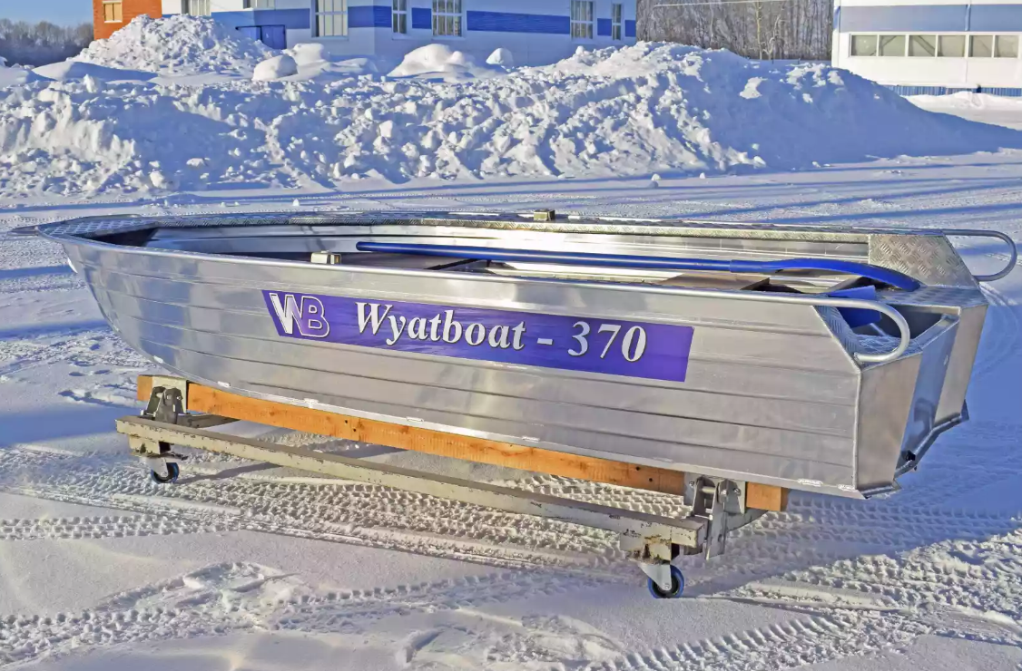 Алюминиевая лодка Wyatboat-370 Р FISH в Ангарске