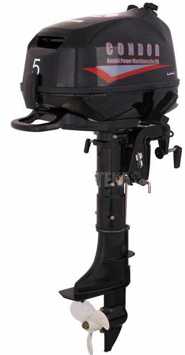 Лодочный мотор Condor F5HS без бака 12 л. в Ангарске