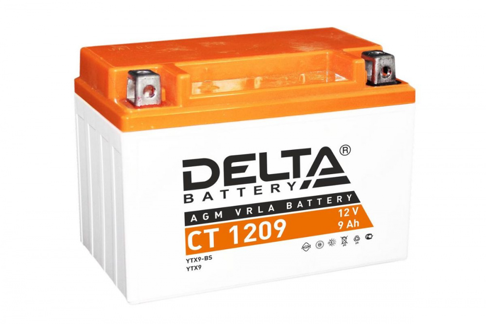 Аккумулятор Delta CT 1209 (12V / 9Ah) в Ангарске