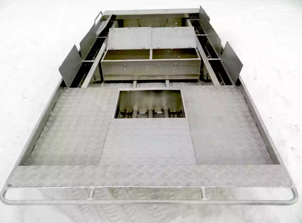 Алюминиевая лодка Wyatboat-390 Jonboat в Ангарске