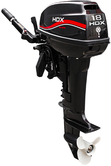 Лодочный мотор 2-х тактный HDX R series TE 18 BMS в Ангарске