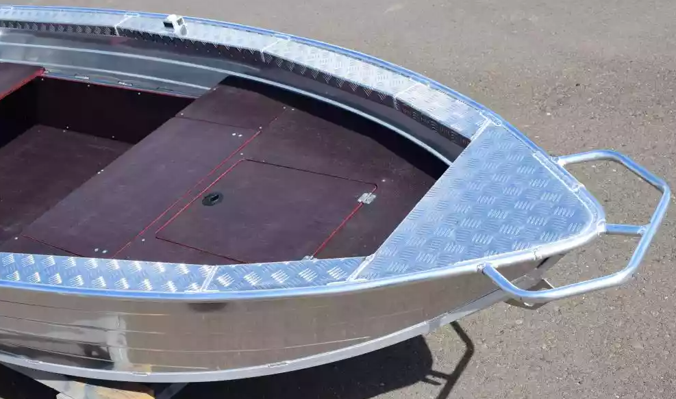 Алюминиевая лодка Wyatboat-390Р Fish в Ангарске