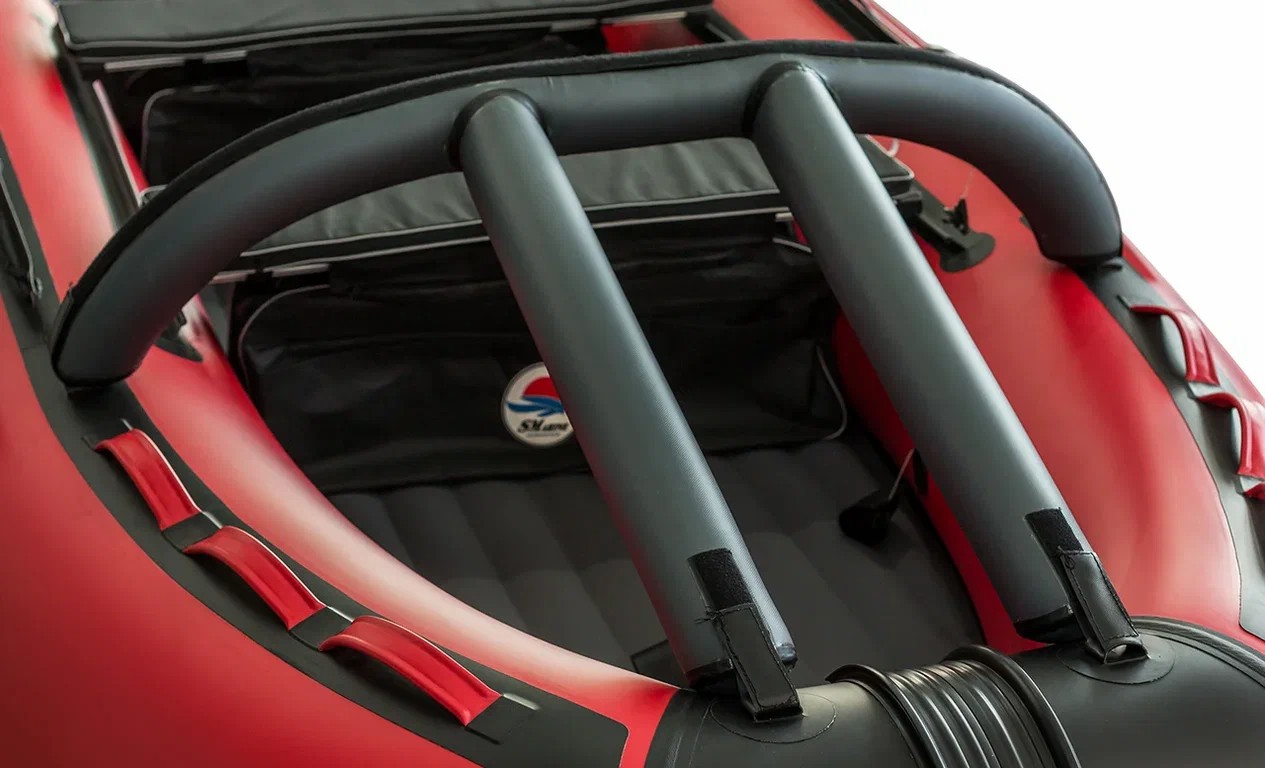 КОМПЛЕКТ НОСОВОГО ТЕНТА К ЛОДКЕ SMARINE AIR MAX 380 ЧЕРНЫЙ в Ангарске