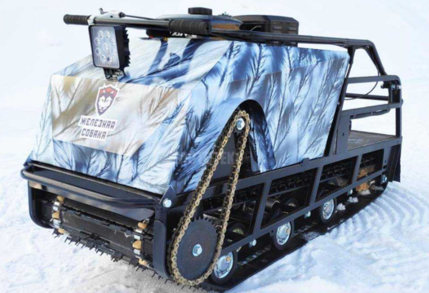 Мотобуксировщик Irondog (Железная собака) M500 20  Камуфляж Охотник в Ангарске