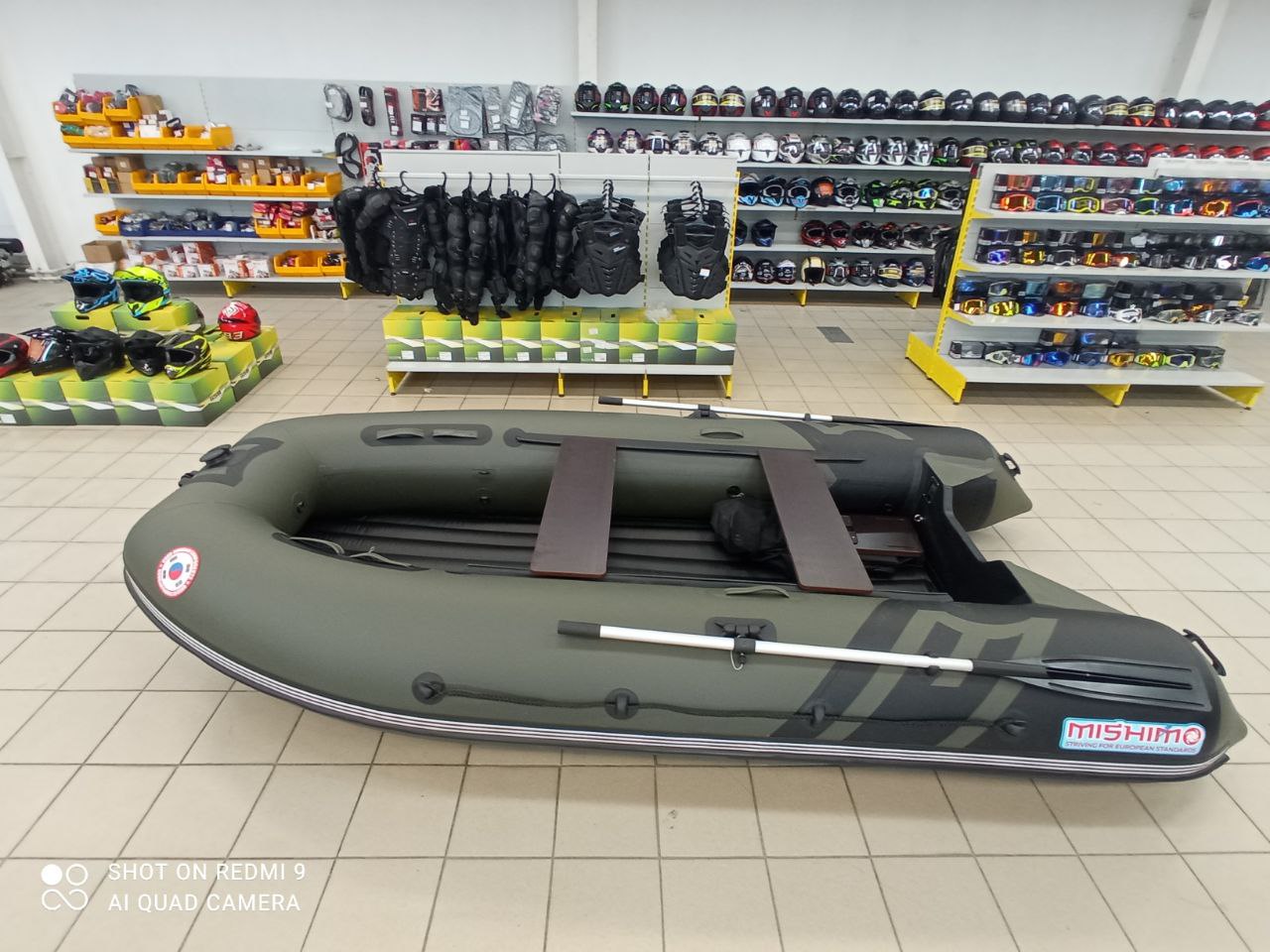 Лодка MISHIMO RIVER JET 460 под водомет в Ангарске