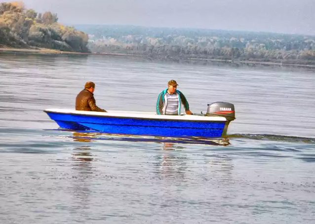 Стеклопластиковая лодка Wyatboat 430 тримаран в Ангарске