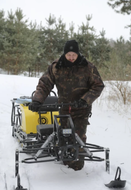 Мотобуксировщик РЫБАК PK 15 л.с. (короткая база 1230мм) в Ангарске