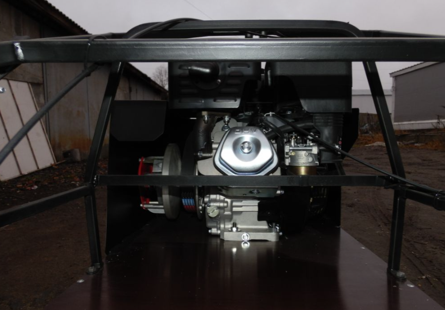 Мотобуксировщик AhtaR Зима 9 л/с с вариатором в Ангарске