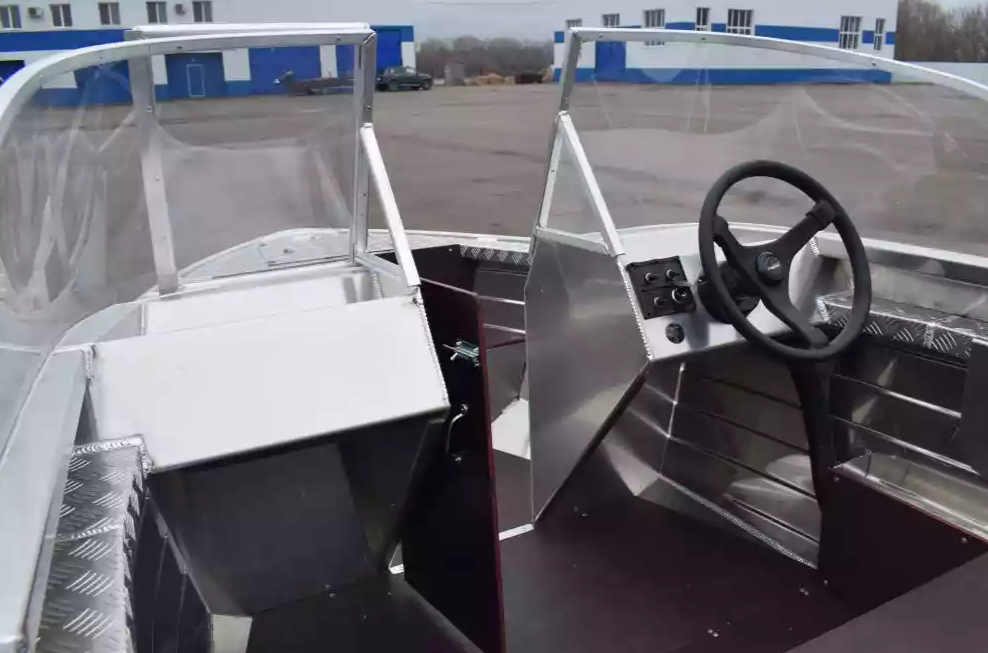 Алюминиевая лодка Wyatboat-390 DCM Увеличенный борт в Ангарске