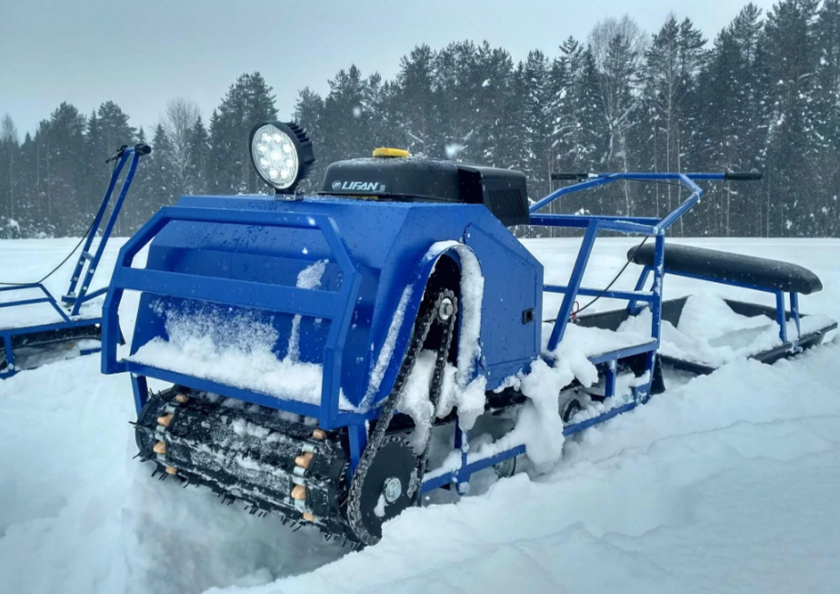 Мотобуксировщик Альбатрос-XLV 9 мини, тележки, 1250 мм в Ангарске
