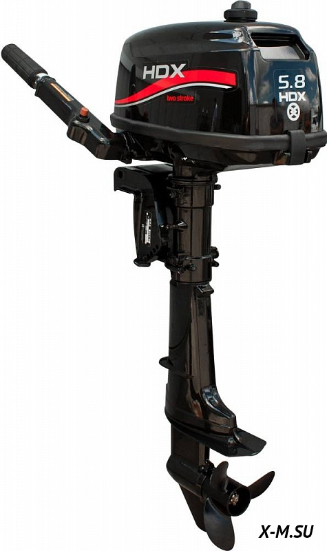 Лодочный мотор 2-х тактный HDX R series T 5,8 BMS в Ангарске