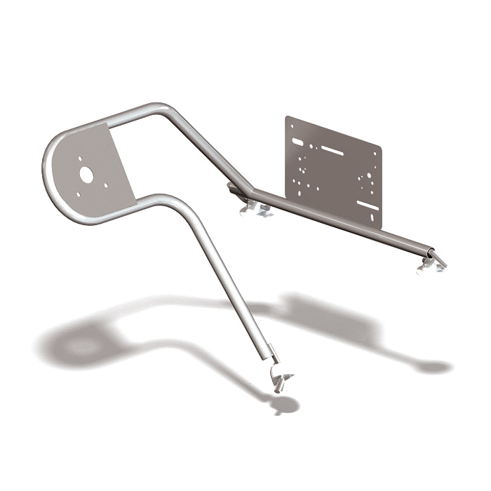 Стойка рулевая с креплением на баллон надувной лодки 25мм в Ангарске