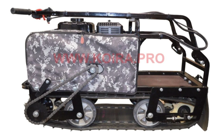 Мини мотобуксировщик КОЙРА "Вжик" (107 см) 7 л/с с ручным стартером в Ангарске