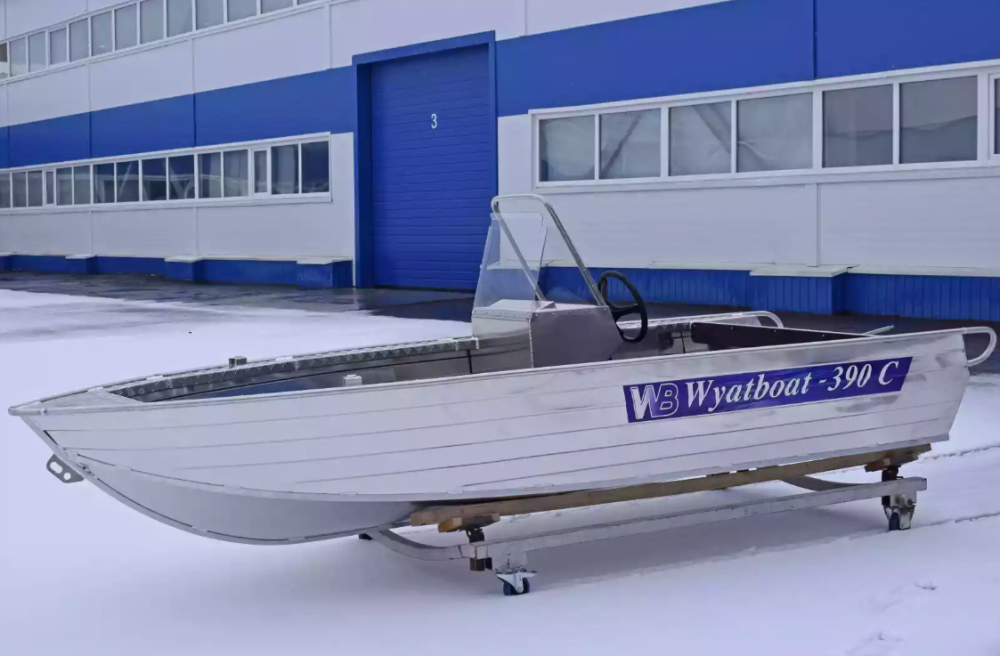Алюминиевая лодка Wyatboat-390 C в Ангарске