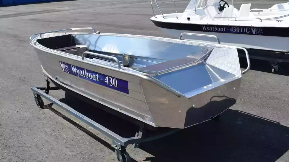 Алюминиевая лодка  Wyatboat-430М в Ангарске