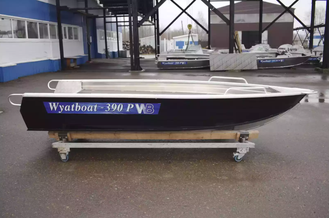 Алюминиевая лодка Wyatboat-390РМ в Ангарске
