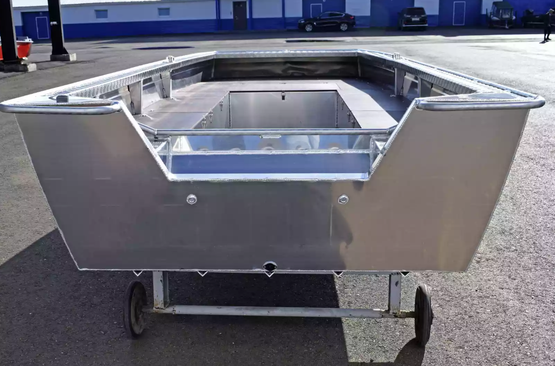 Алюминиевая лодка Wyatboat-490 Jonboat в Ангарске