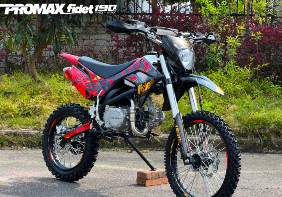 Мотоцикл (питбайк) PROMAX FIDET (ФАЙДЕТ) 190E MAX PRO LUX 19/16 в Ангарске