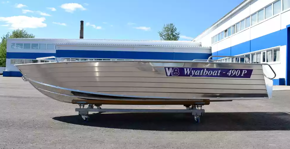 Алюминиевая лодка Wyatboat-490 P в Ангарске