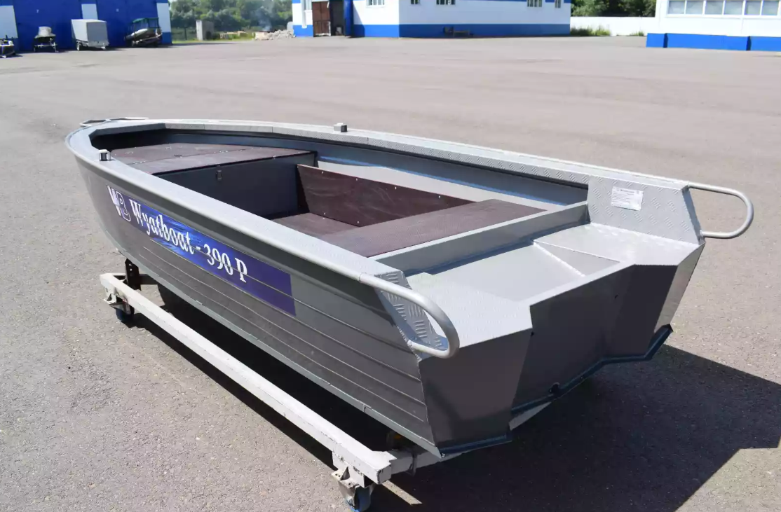 Алюминиевая лодка Wyatboat-390Р Fish в Ангарске