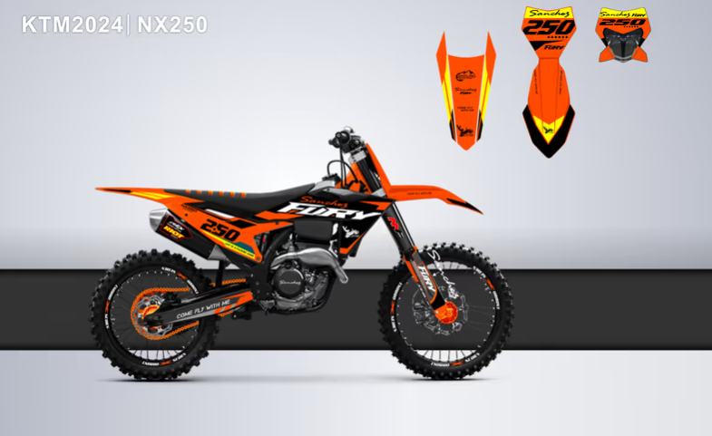 Кроссовый мотоцикл Sanchez Fury NX250 в Ангарске