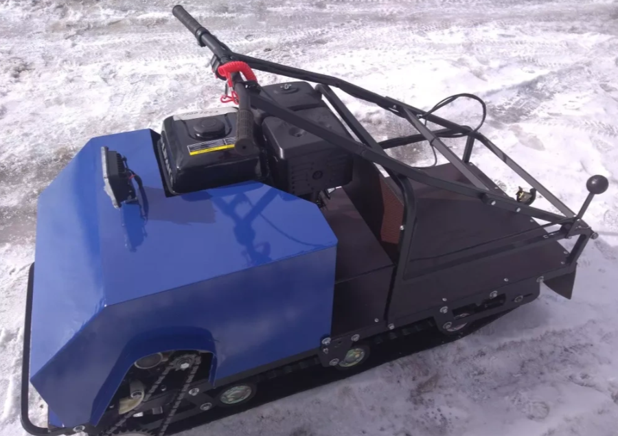 Мотобуксировщик AhtaR ЗИМА с реверсом (задний ход) в Ангарске