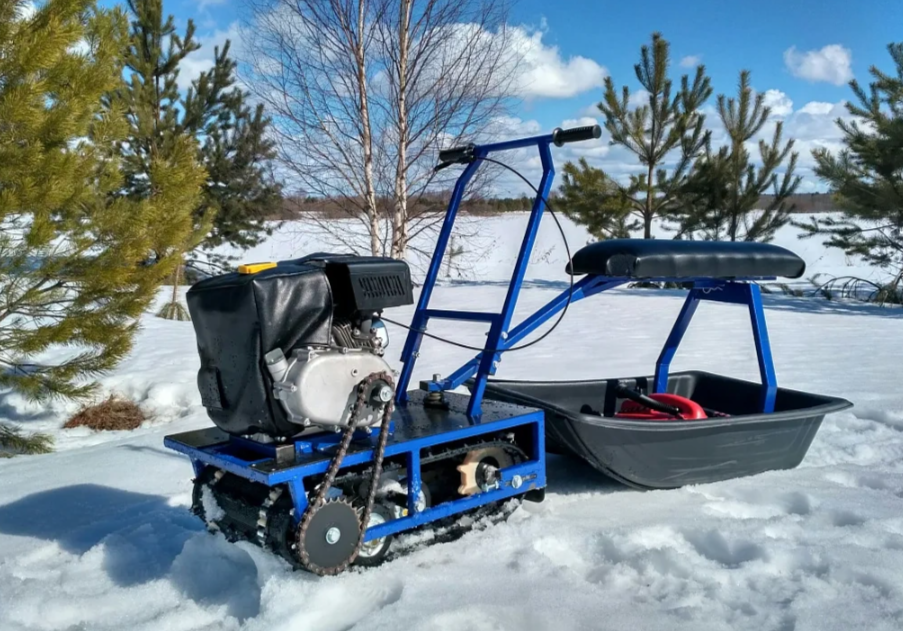 Мини-мотобуксировщик Альбатрос-М без фары в Ангарске