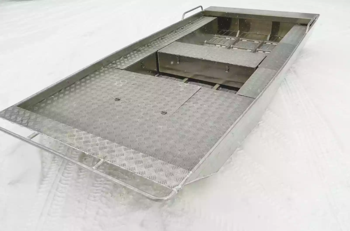 Алюминиевая лодка Wyatboat-390 Jonboat в Ангарске