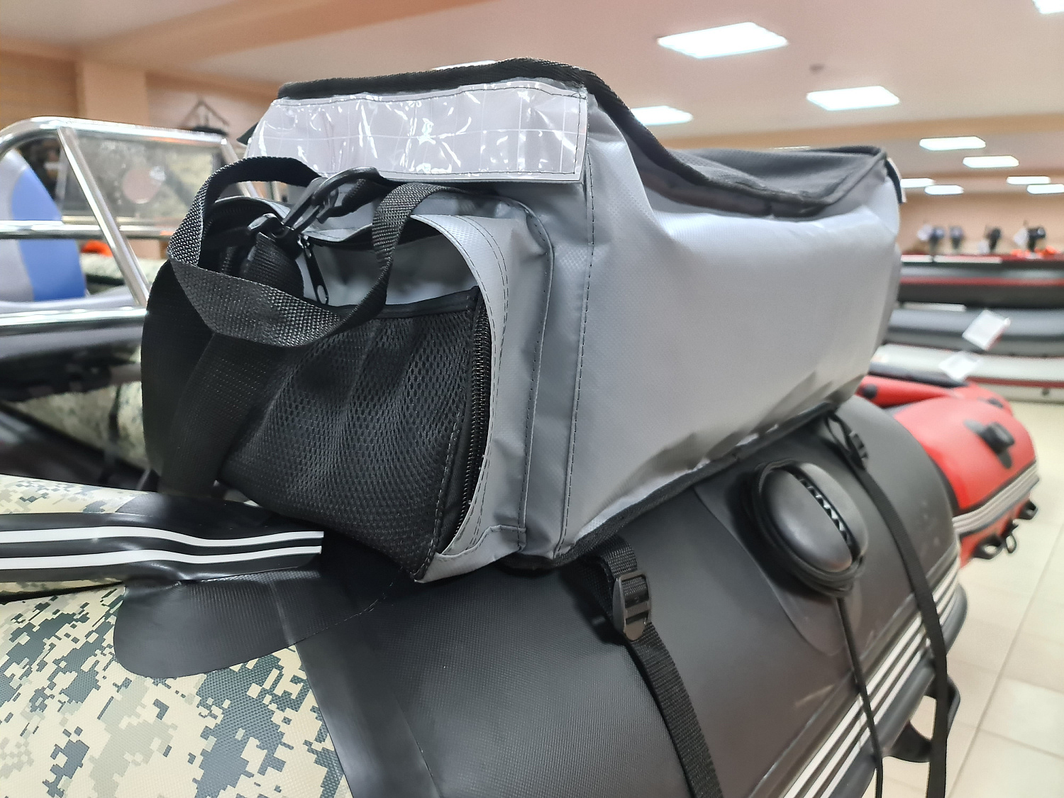 СУМКА ЛЮКС НА БАЛЛОН ДЛЯ ЛОДОК ПВХ 50Х25Х25 СМ в Ангарске