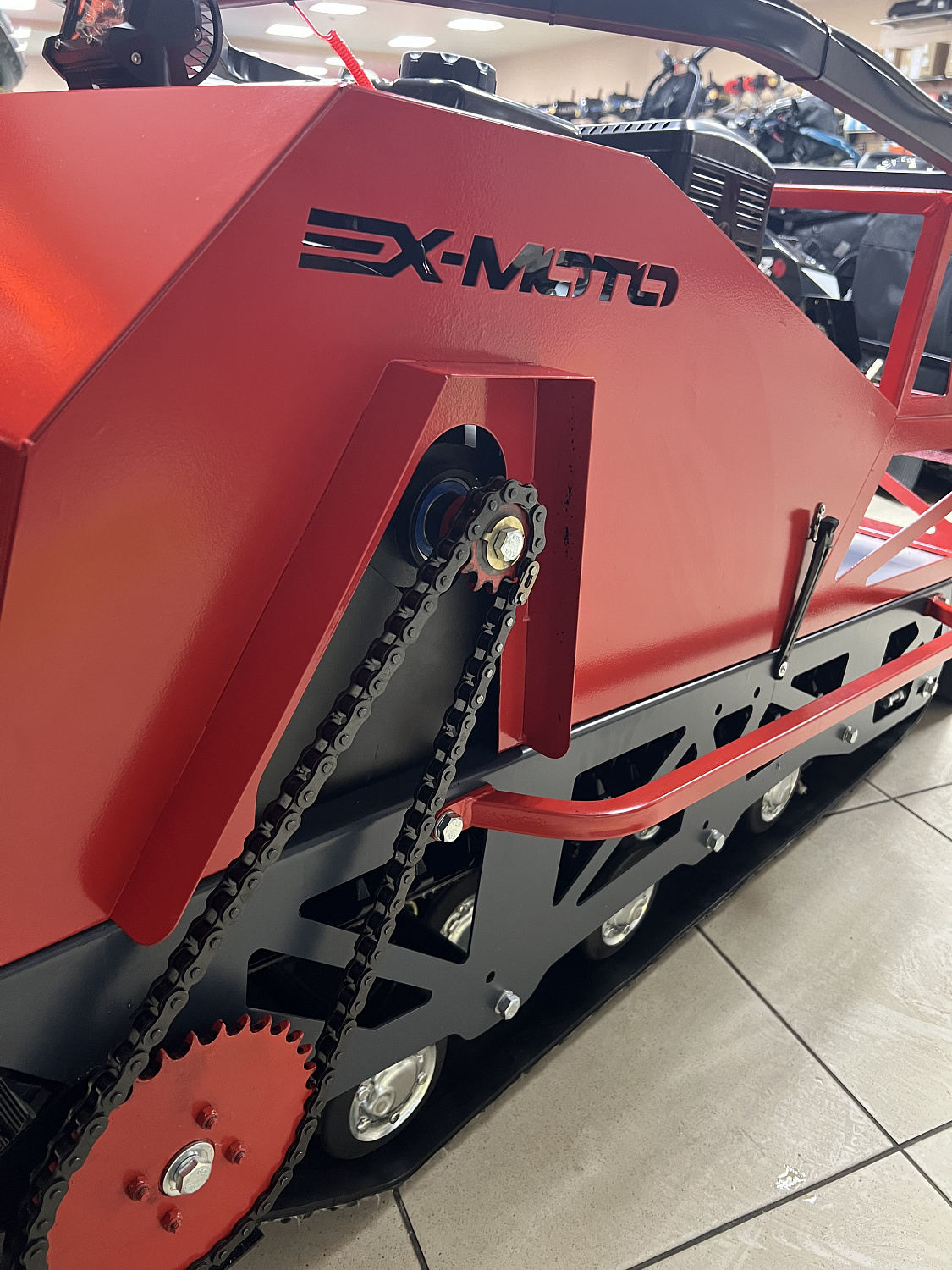 Мотобуксировщик EX-MOTO SNOWDOG S500 15л.с в Ангарске