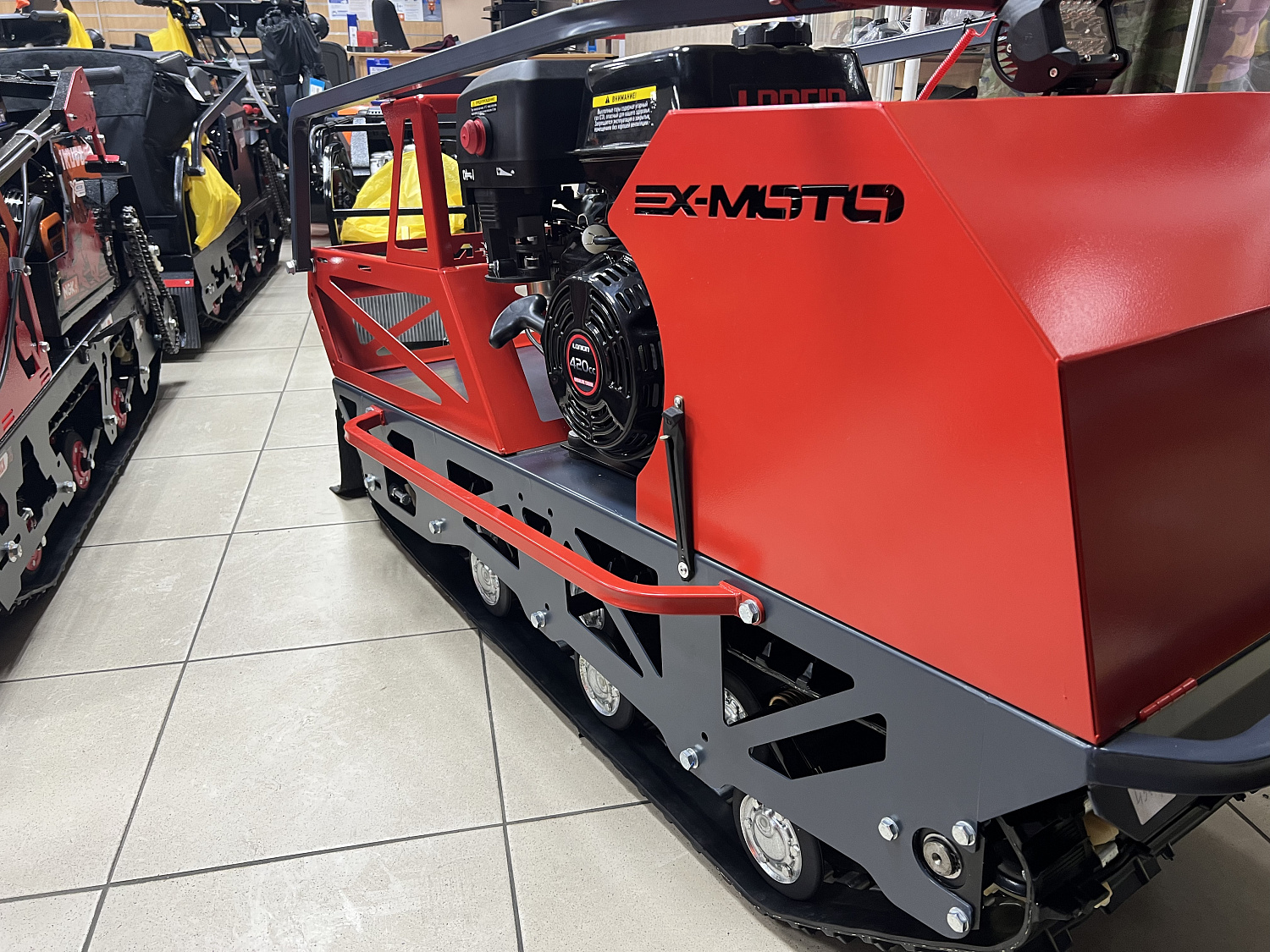 Мотобуксировщик EX-MOTO SNOWDOG S500 15л.с в Ангарске