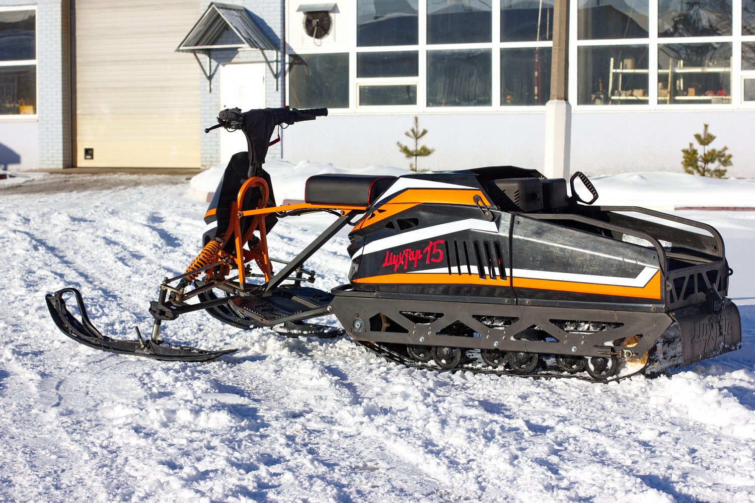 Мотобуксировщик IRBIS Мухтар 15 с лыжным модулем в комплекте в Ангарске