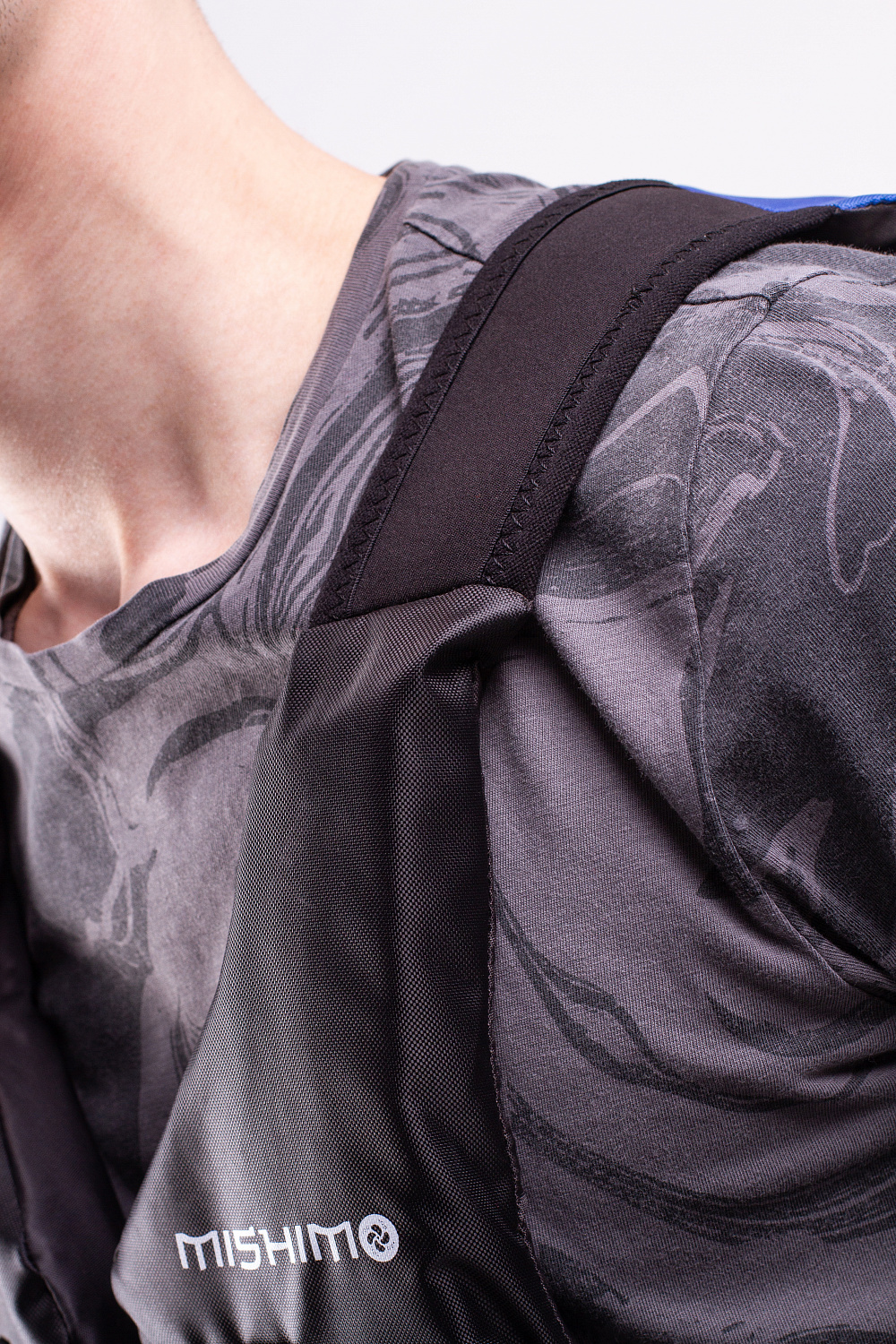 Жилет спасательный MISHIMO PRO Премиум качества Черно-синий в Ангарске